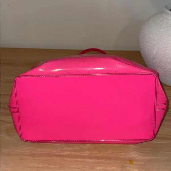 Kate Spade Neon Pink Tote - Picture 8 of 10
